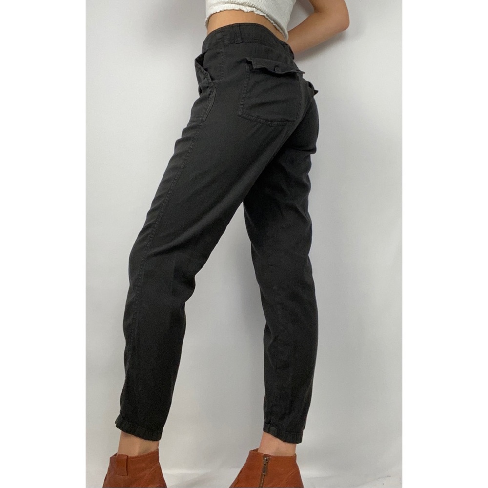 Billabong Black Cropped Lightweight Pants
